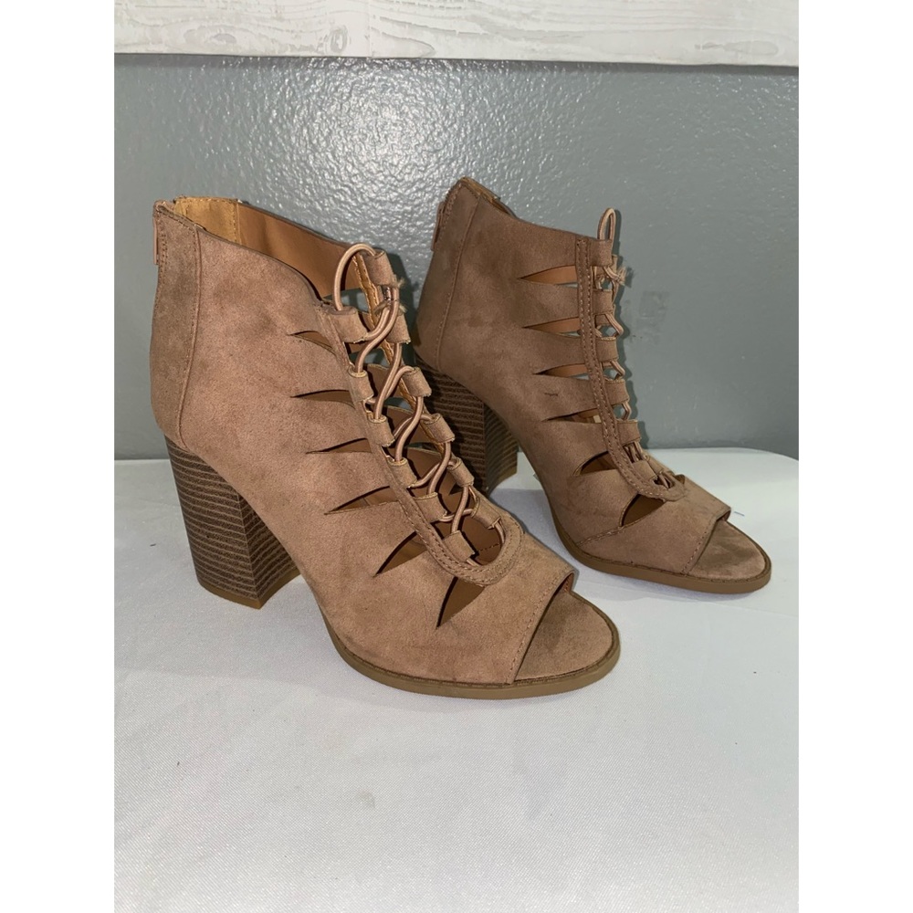 Charlotte Russe Muave Booties